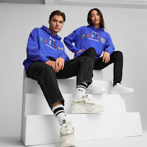 Uptown Graphic Unisex Hoodie, Royal Sapphire