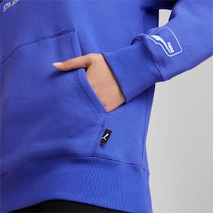 Uptown Graphic Unisex Hoodie, Royal Sapphire