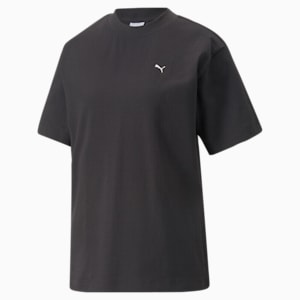 ウィメンズ YONA SUNPO モックネック 半袖 Tシャツ, PUMA Black
