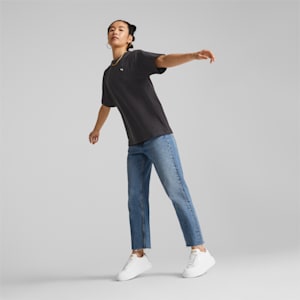 ウィメンズ YONA SUNPO モックネック 半袖 Tシャツ, PUMA Black