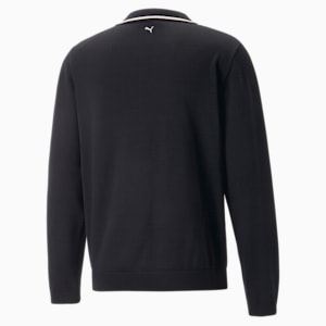 MMQ Drill Top Unisex Sweater, PUMA Black