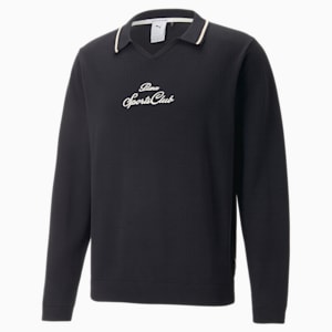 MMQ Drill Top Unisex Sweater, PUMA Black, extralarge-IND