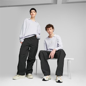 MMQ Unisex Relaxed Fit Pants, PUMA Black, extralarge-IND