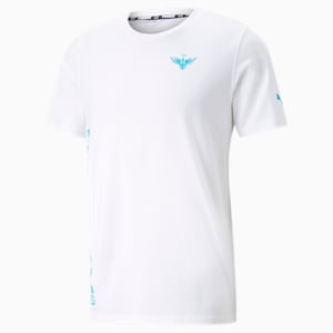 Camiseta de básquetbol Melo RARE para hombre, Puma White