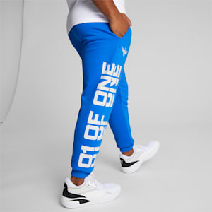 Pantalones deportivos para básquetbol Melo ROTY para hombre, Ultra Blue-Puma White