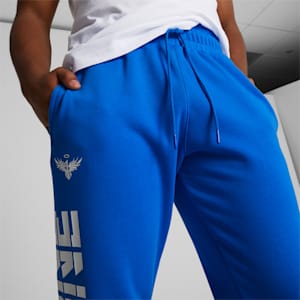 Melo ROTY Men's Basketball Sweatpants, Ultra Blue-Puma White