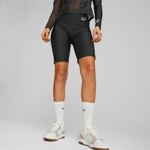 UPTOWN Women's Bike Shorts, PUMA Black