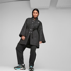 Abrigo bata LUXE SPORT T7 para mujer , Flat Dark Gray