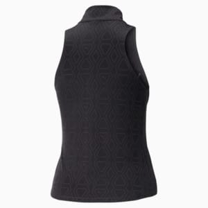 Luxe Sport T7 Knitted Women's Slim Fit Top, PUMA Black, extralarge-IND