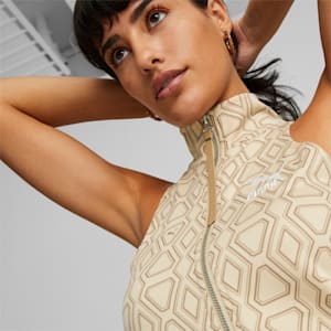 LUXE SPORT T7 Knitted Top Women, Light Sand