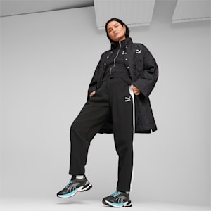 Luxe Sport T7 Women's Slouchy Pants, PUMA Black, extralarge