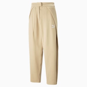 LUXE SPORT T7 Slouchy Pants Women, Light Sand