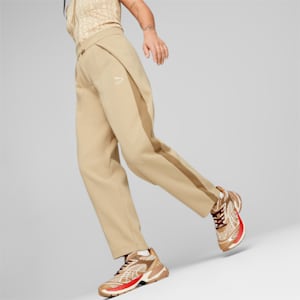 Pantalones Luxe Sport T7 Slouchy para mujer, Light Sand