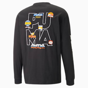 UPTOWN Long Sleeve Tee Men, PUMA Black, extralarge-GBR