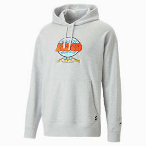 UPTOWN Hoodie Men, Light Gray Heather