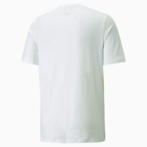 Qualifier Short Sleeve Men's T-shirt, Puma White-Puma Black