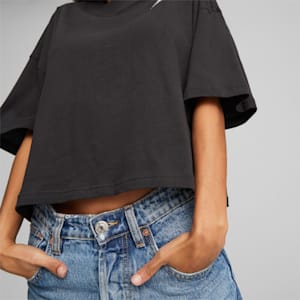 Classics Oversized Tee Women, PUMA Black