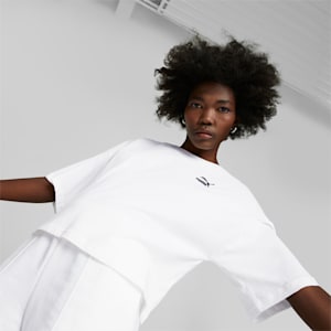 Classics Oversized Tee Women, PUMA White, extralarge-GBR