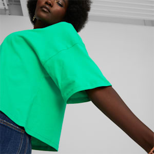 Playera holgada para mujer Classics, Grassy Green