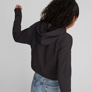 Classics Cropped Hoodie Women, PUMA Black