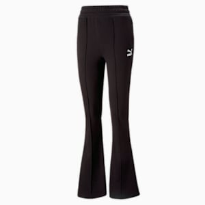 ウィメンズ CLASSICS フレア パンツ, PUMA Black