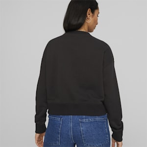 Sudadera para mujer Classics Crew Neck, PUMA Black