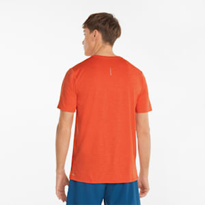 RUN Favorite Heather Short Sleeves Men's T-Shirt, Cherry Tomato Heather