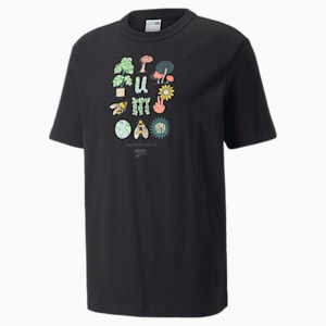 Downtown Graphic Men's T-Shirt, Puma Black