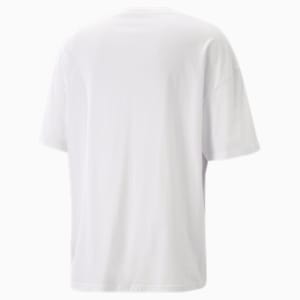 ユニセックス CLASSICS オーバーサイズ 半袖 Tシャツ, PUMA White