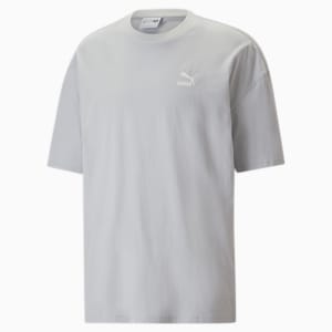 ユニセックス CLASSICS オーバーサイズ 半袖 Tシャツ, Platinum Gray