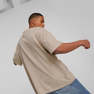 Classics Oversized Tee Men, Granola