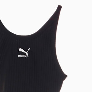 ウィメンズ CLASSICS リブ付 タンクトップ, PUMA Black, extralarge-JPN