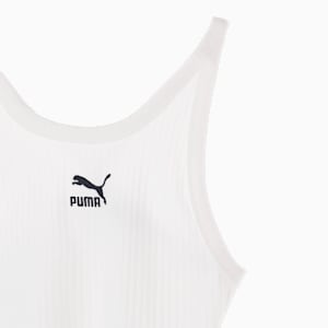 ウィメンズ CLASSICS リブ付 タンクトップ, PUMA White, extralarge-JPN