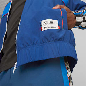 BMW M Motorsport Men's Statement Jacket, Pro Blue-M color, extralarge