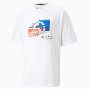 BMW M Motorsport Men's Statement Car Graphic Tee, PUMA White