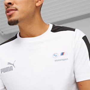 メンズ BMW MMS MT7 半袖 Tシャツ, PUMA White