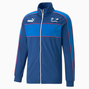 BMW M Motorsport MT7 Men's Slim Track Jacket, Pro Blue-M color