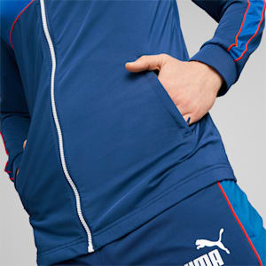 BMW M Motorsport MT7 Men's Slim Track Jacket, Pro Blue-M color