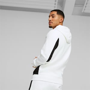 BMW M Motorsport Hooded Sweat Jacket Men, PUMA White