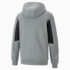 BMW M Motorsport Hooded Sweat Jacket Men, Medium Gray Heather
