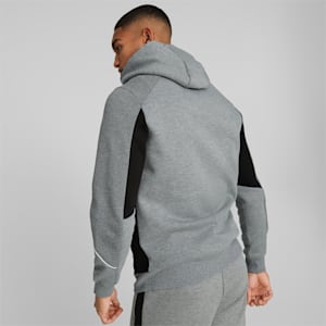 BMW M Motorsport Hooded Sweat Jacket Men, Medium Gray Heather