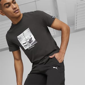 Pants de deporte para hombre BMW M Motorsport, PUMA Black, extralarge