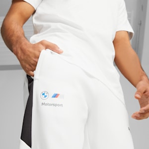 BMW M Motorsport Men's Sweatpants, PUMA White, extralarge