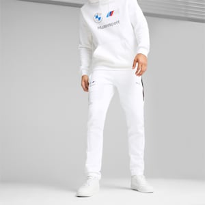BMW M Motorsport Men's Sweatpants, PUMA White, extralarge-IND