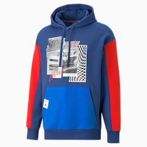 BMW M Motorsport Men's Graphic Hoodie, Pro Blue-M Color