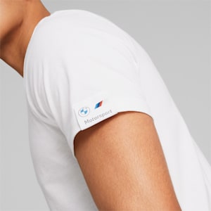 T-shirt avec logo BMW M Motorsport, homme, Blanc PUMA