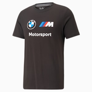BMW M Motorsport ESS Logo Tee Men, PUMA Black