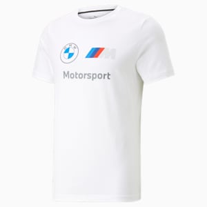 BMW M Motorsport ESS Men's Logo Tee, PUMA White