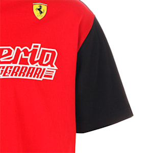 メンズ フェラーリ ステートメント 半袖 Tシャツ, Rosso Corsa