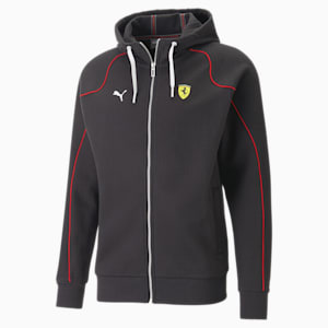 Scuderia Ferrari Race Long Sleeve Hoodie Men, PUMA Black, extralarge